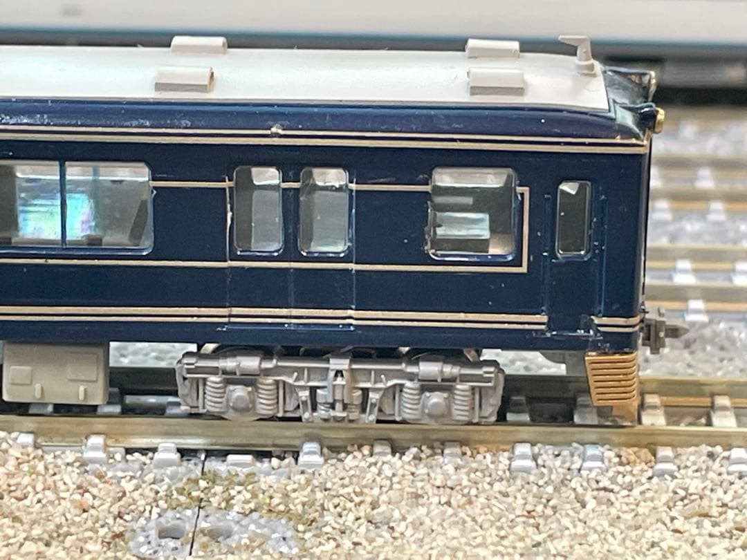 Nゲージ 高安工場入れ替え車（青のシンフォニー色） （動力付き）