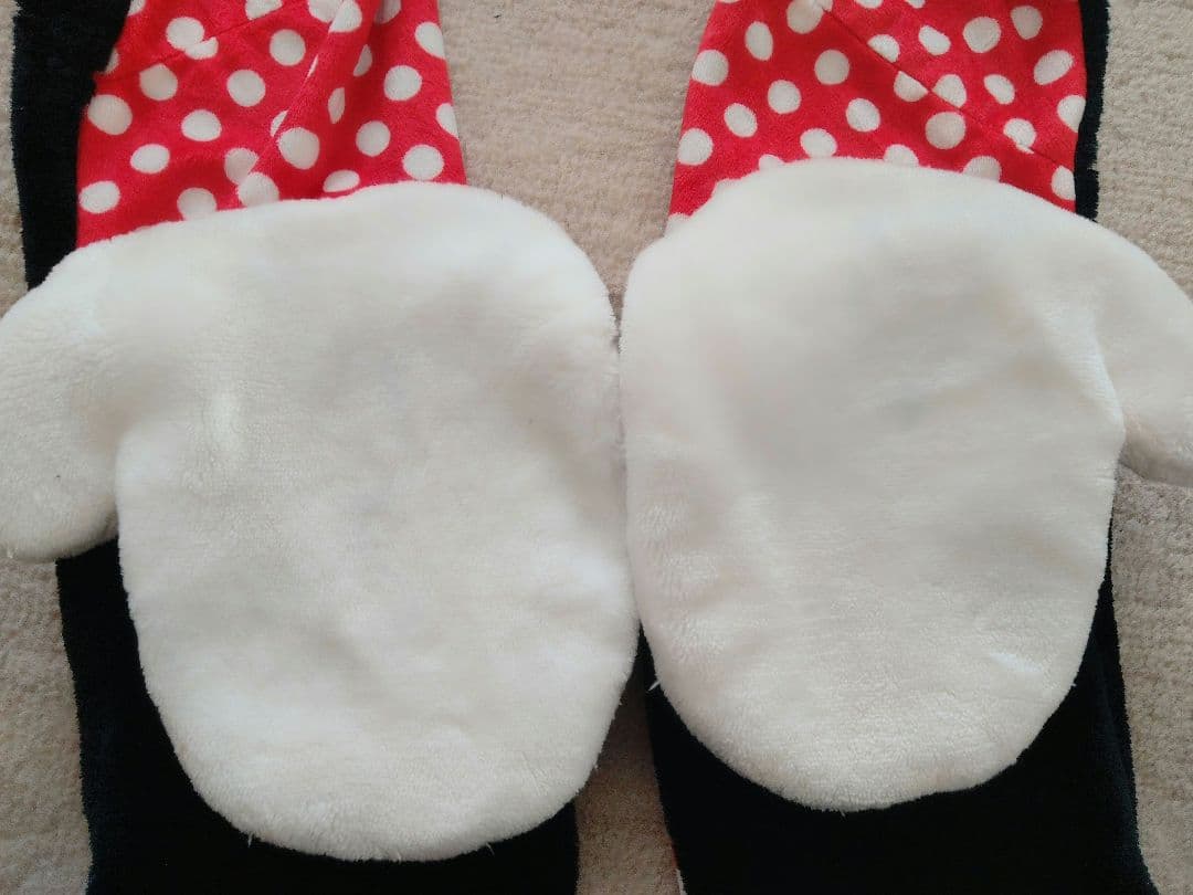 ディズニーミニーピンクパルパルーザファンキャップマフラー