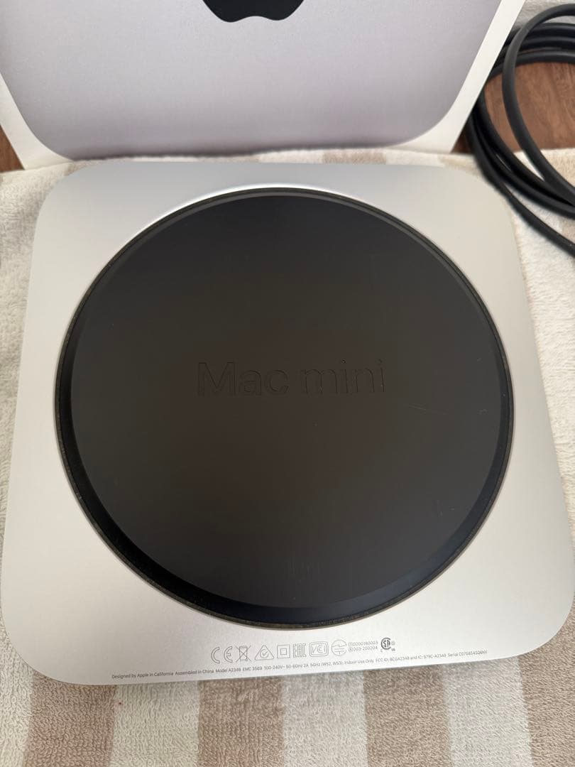 ミニPC Apple Mac mini (M1/2020/RAM8GB/SSD256GB)