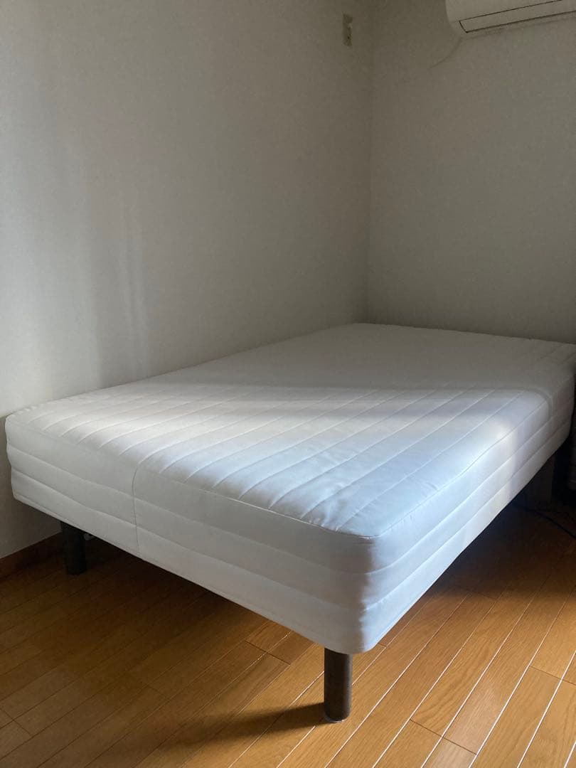 ◆無印良品　脚付マットレス　セミダブル　送料無料