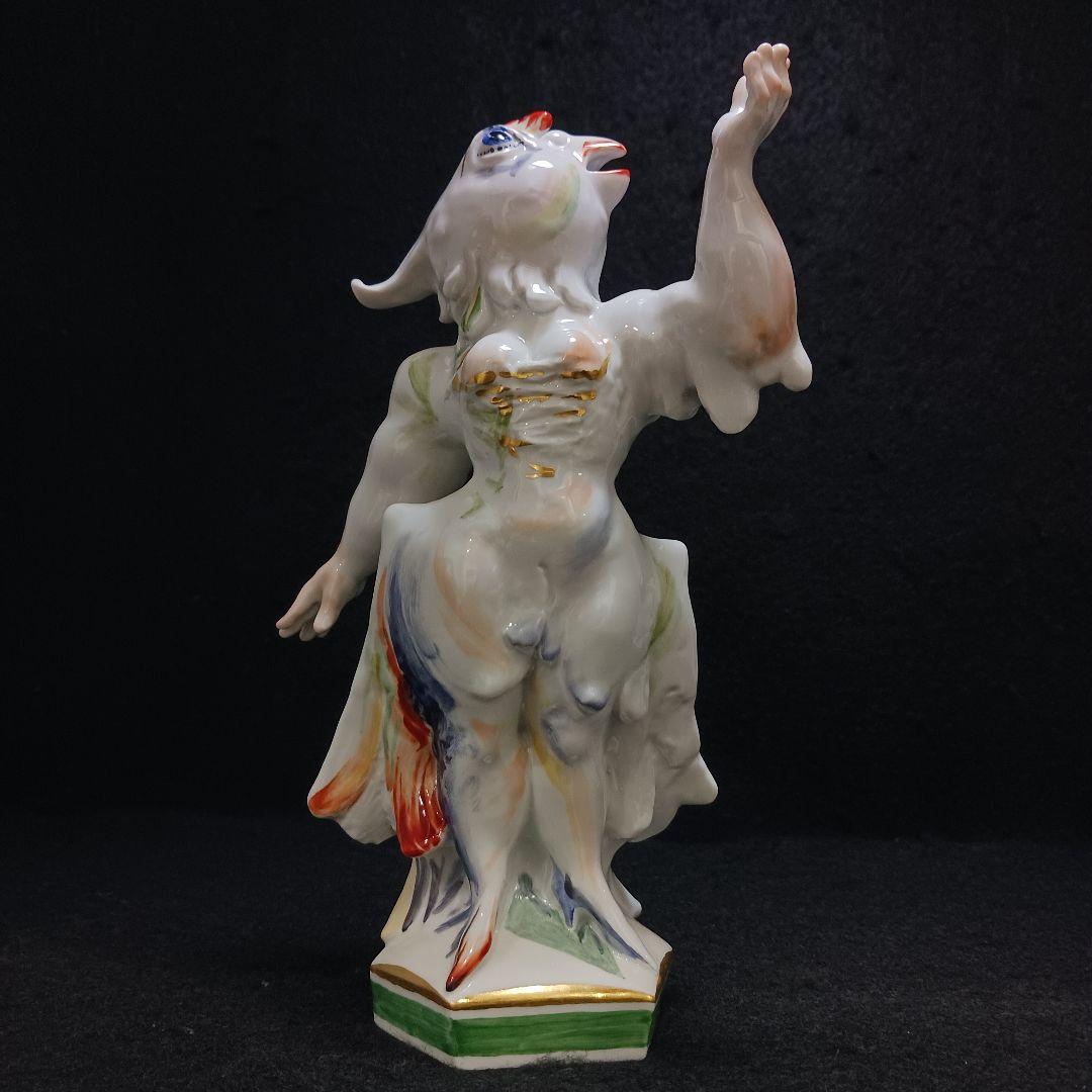 Y2830 マイセン ペーター・シュトラング作 音楽動物シリーズ 人形　ten