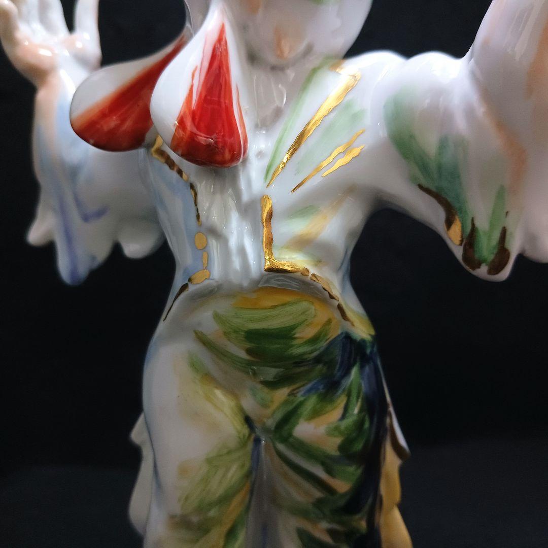 Y2830 マイセン ペーター・シュトラング作 音楽動物シリーズ 人形　ten