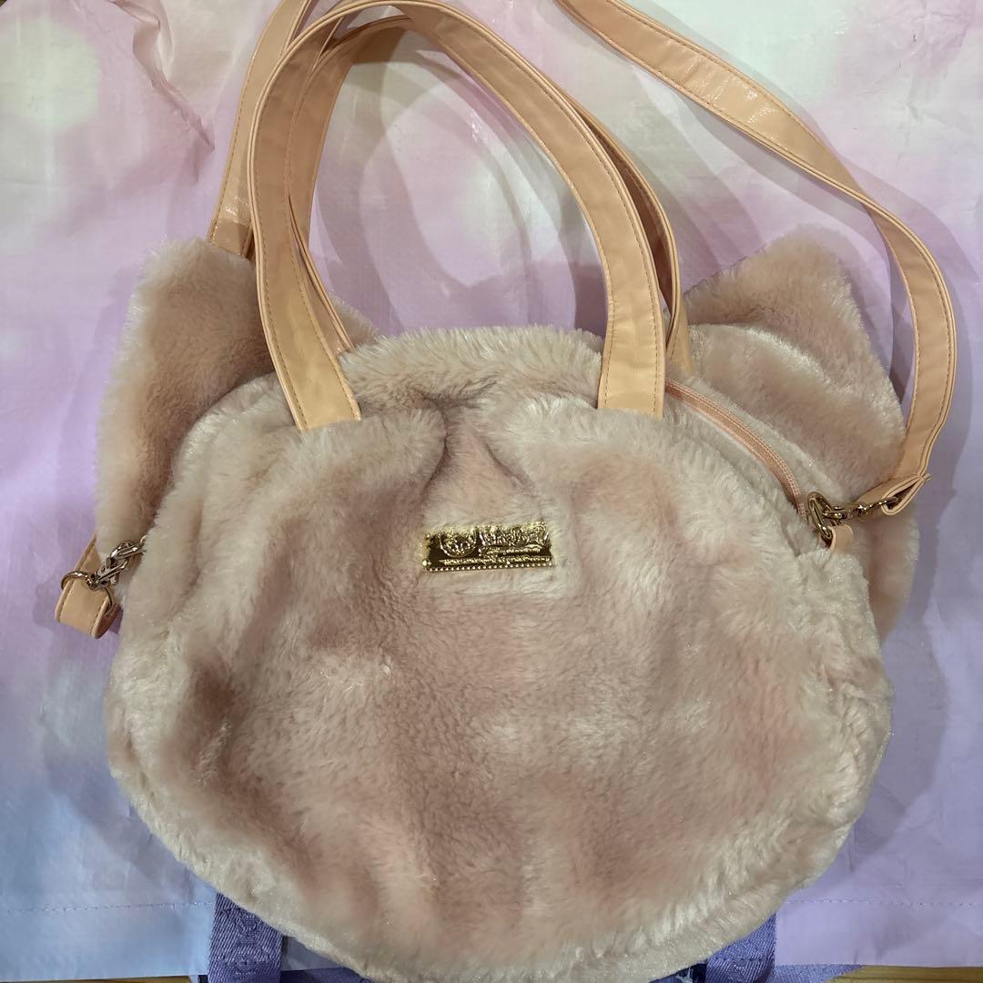 香港ディズニー　リーナベル　3wayフェイスバッグ