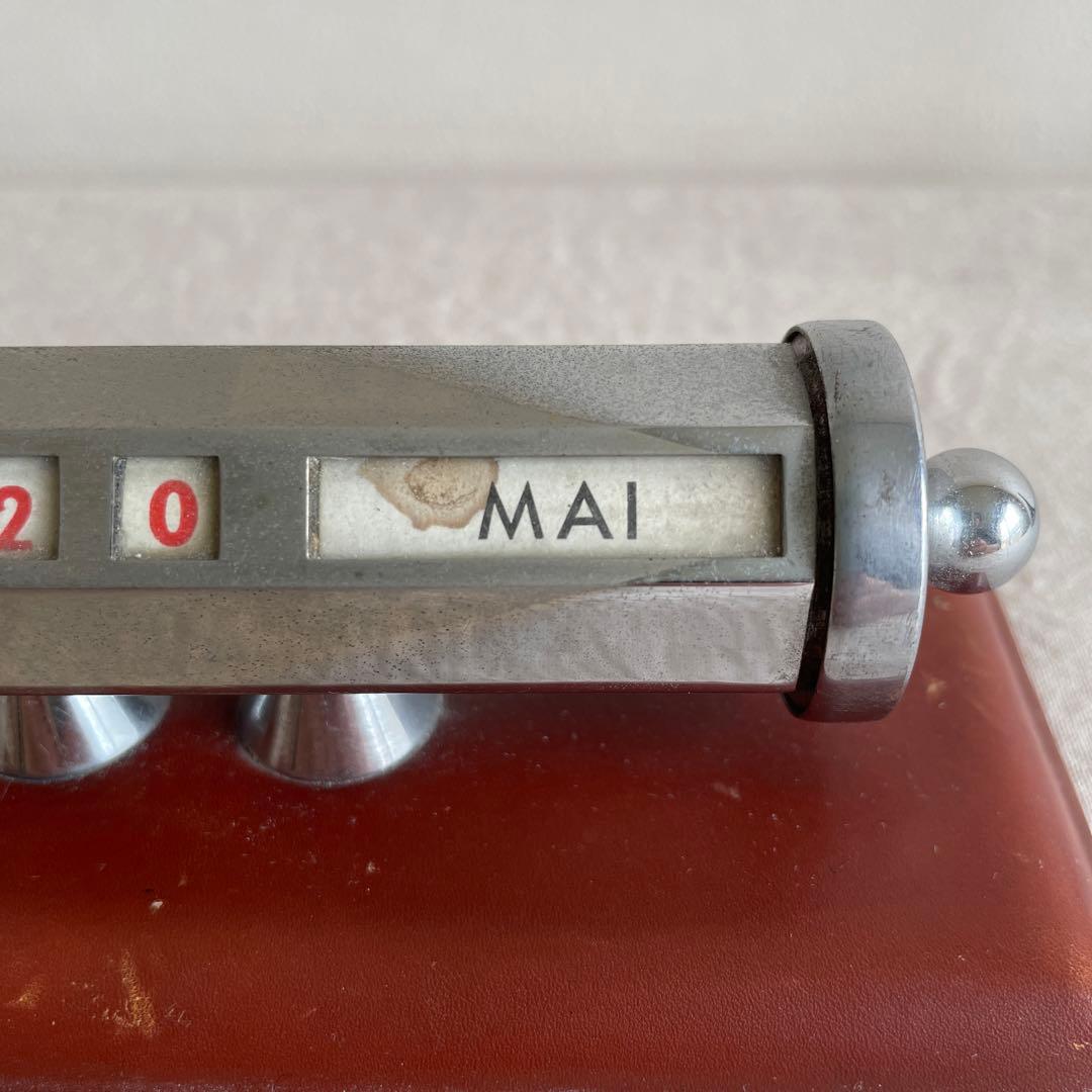 フランス　卓上カレンダー　アンティーク