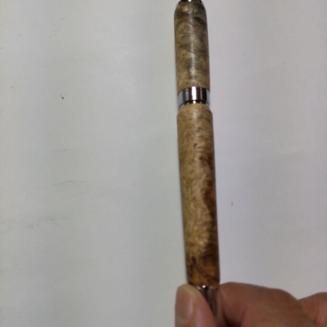 アノニシノマス品こぶた工房 万年筆 花梨特上瘤杢