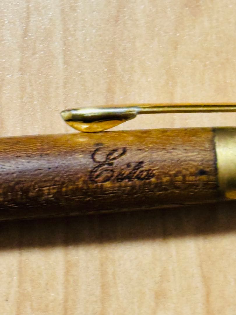 野原工芸 シャーペン　欅　名入れあり