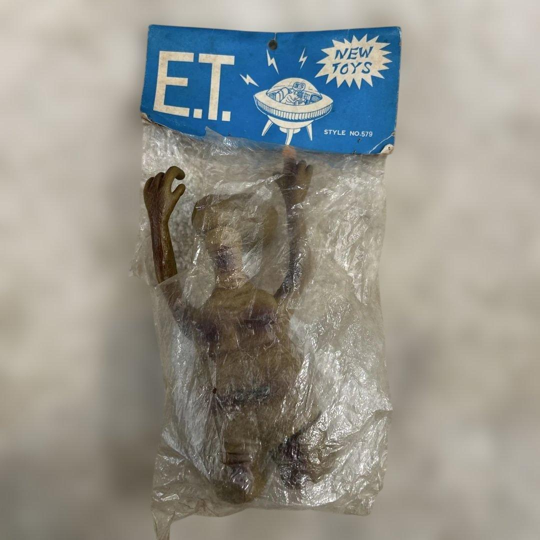 昭和レトロ　ET ソフビ　トーキングフィギュア　希少品　3点セット
