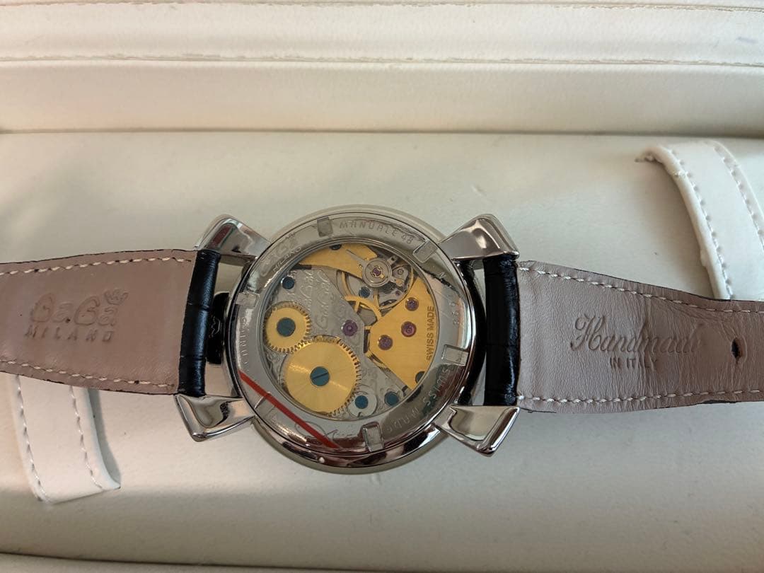 GaGa MILANO 手巻きアナログ腕時計48mm