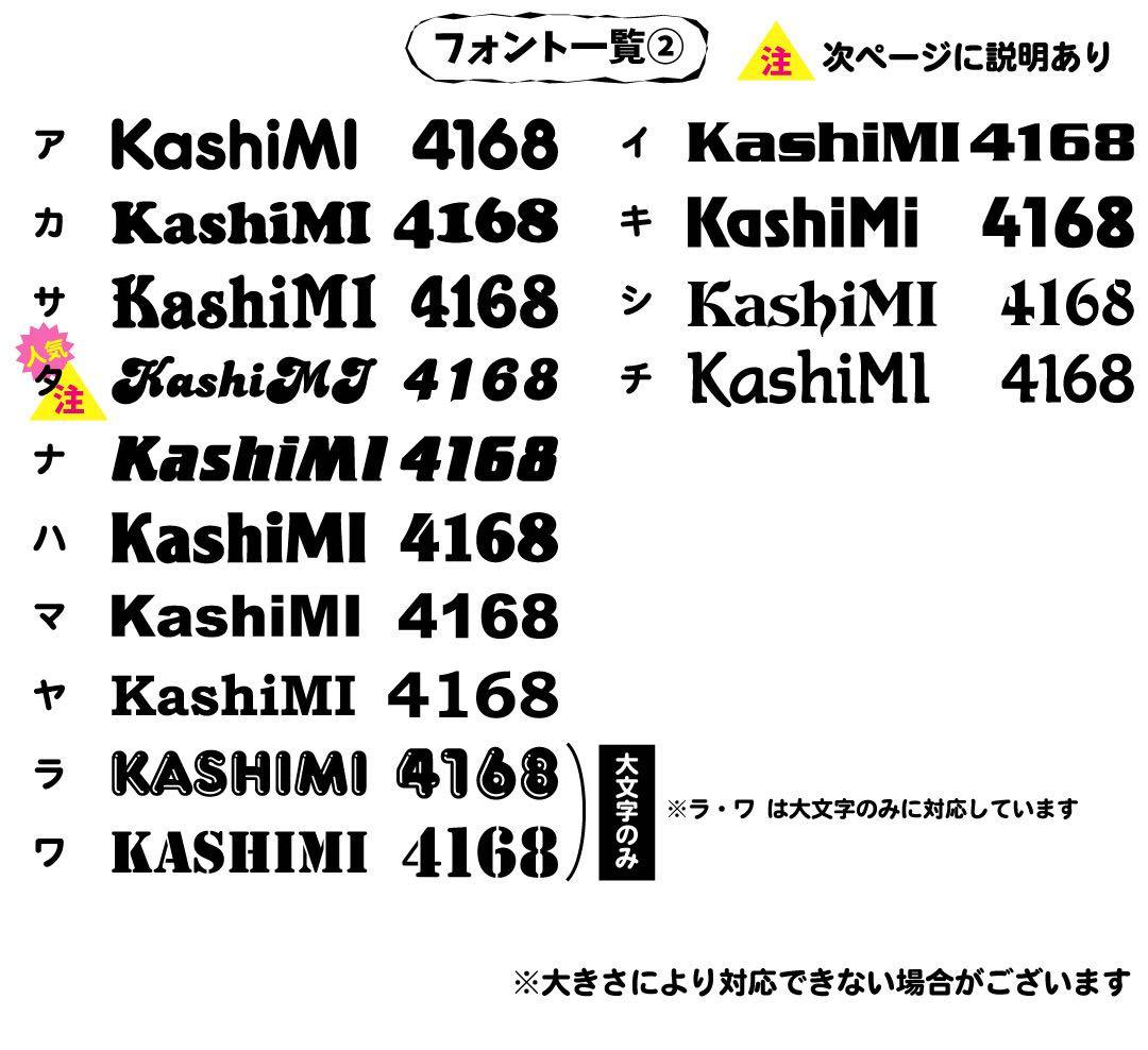 Rin 　ミニうちわ文字　ステッカー