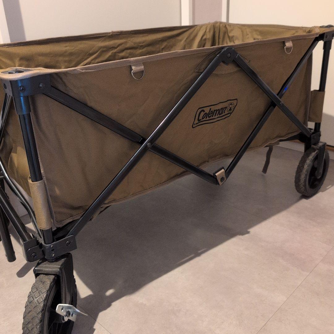 別注　コールマン　ワゴン（キャリーカート）