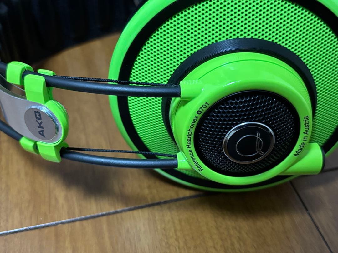 ★動作品★AKG Q701 グリーン オーストリア製 クインシー・ジョーンズ