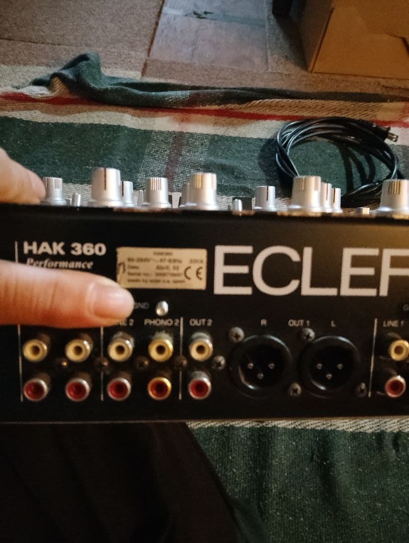 ECLER HAK 360 DJミキサー