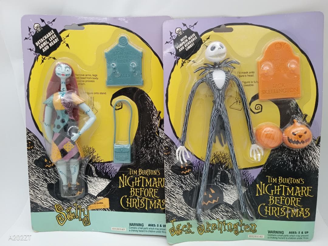 HASBRO ベンダブルフィギュア Jack Skellington サリー