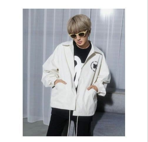 Naptime コーチジャケット Re:10th Anniversary 白