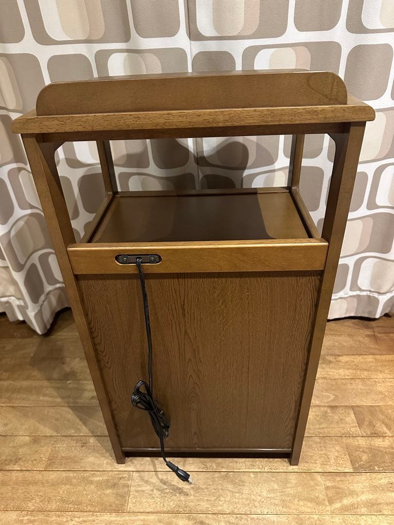 極美品 karimoku カリモク 電話台 FAX台 キャビネット