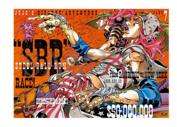 ジョジョキャラバン SBR ポスター3点