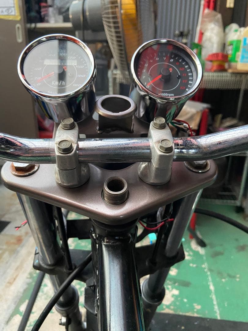 エイプape50ac16hc07メーターワンオフカスタム エイプ100エイプ50