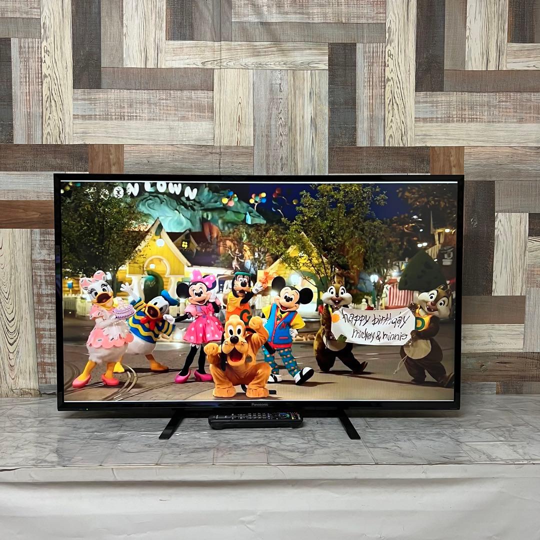 即日受渡❣️全国送料込5年前購入パナソニックVIERA43型液晶テレビ　新品リモ