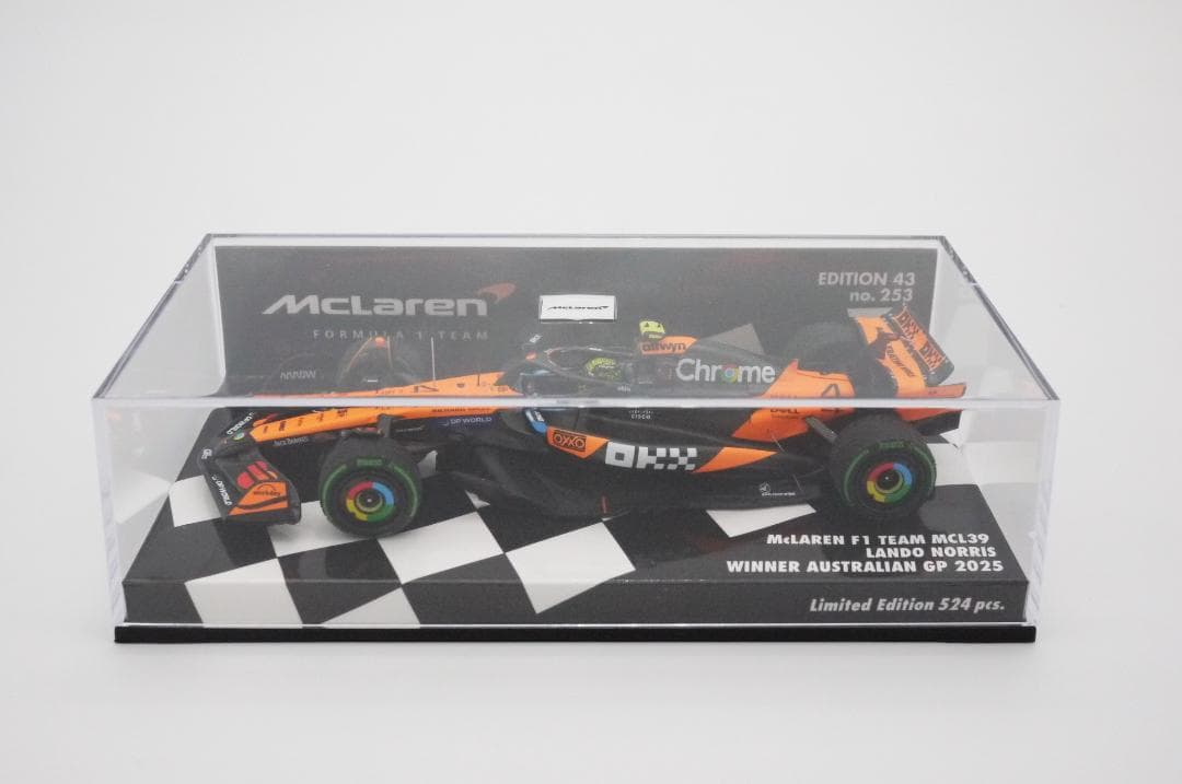 kazu ♥️1/43 マクラーレン MCL39 オーストラリア優勝ノリス