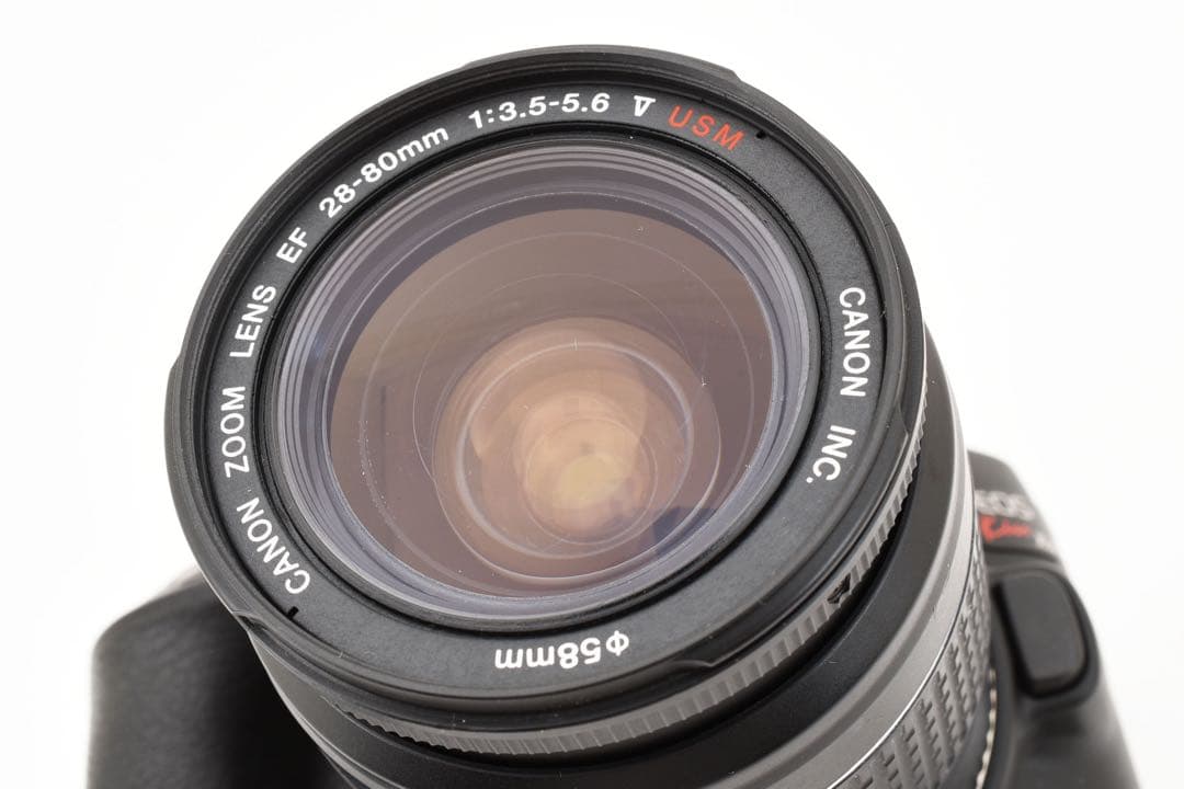 保証付/canon kiss x10標準レンズセットCanon EF28-80㎜