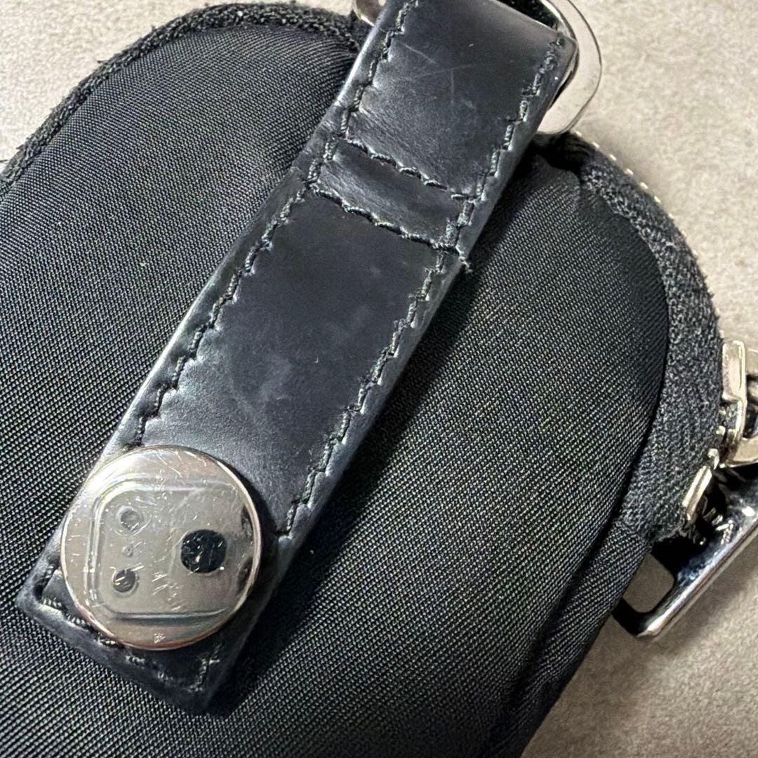 PRADA ポーチ ナイロン ミニ ポーチ ナイロン ブラック