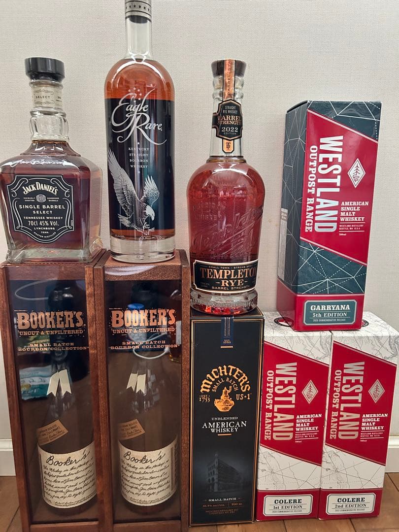 バラ売り不可！　アメリカンウイスキー9本　まとめ売り