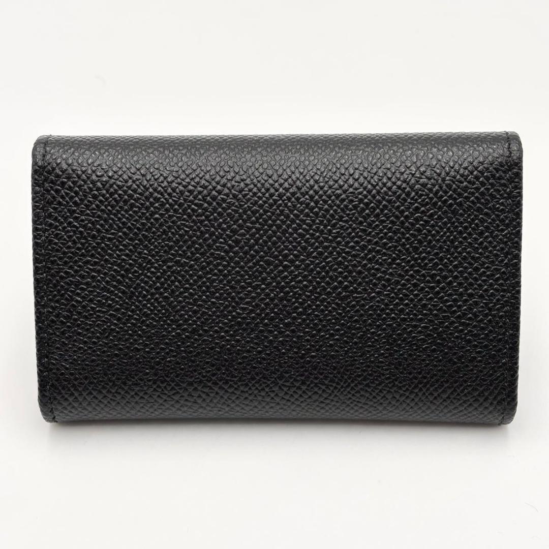 新品未使用 BVLGARI ブルガリ ロゴクリップ グレインレザー キーケース