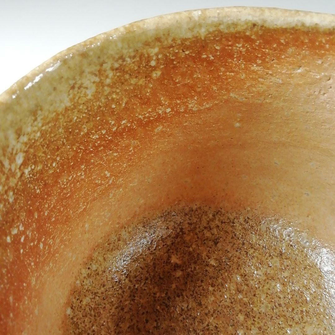 Ｔ１５８　茶碗　『信楽焼』『筒茶碗』『谷清右ェ門造』　共箱　抹茶碗　茶道具