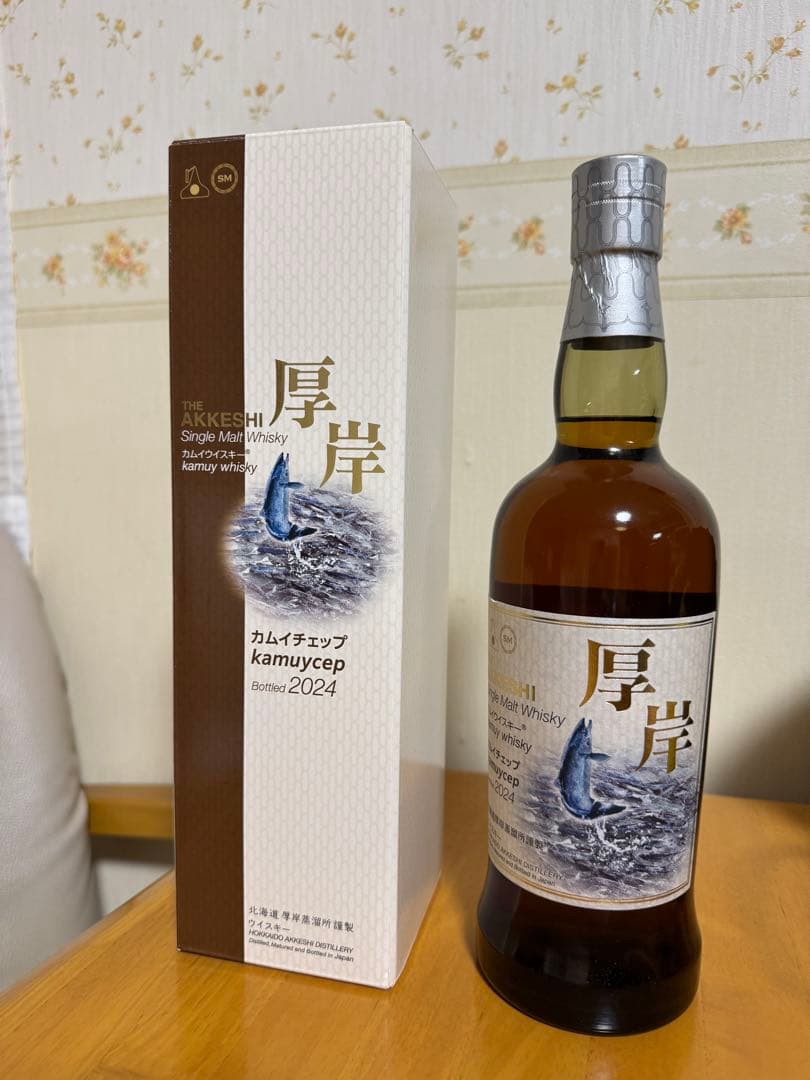 【新品未開封】厚岸 シングルモルト カムイウイスキー® カムイチェップ 2024