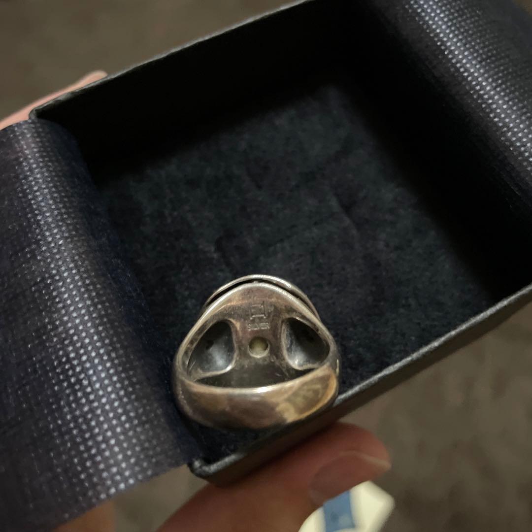 【廃盤品】義眼リング 血管入り ストレンジフリーク シルバー925 21号