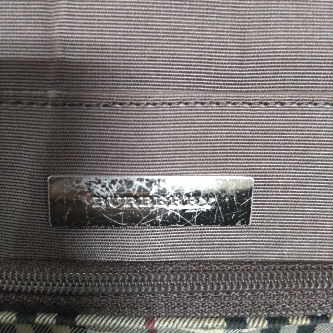 Burberry ハンドバッグ ブラウン　裏地ノバチェック