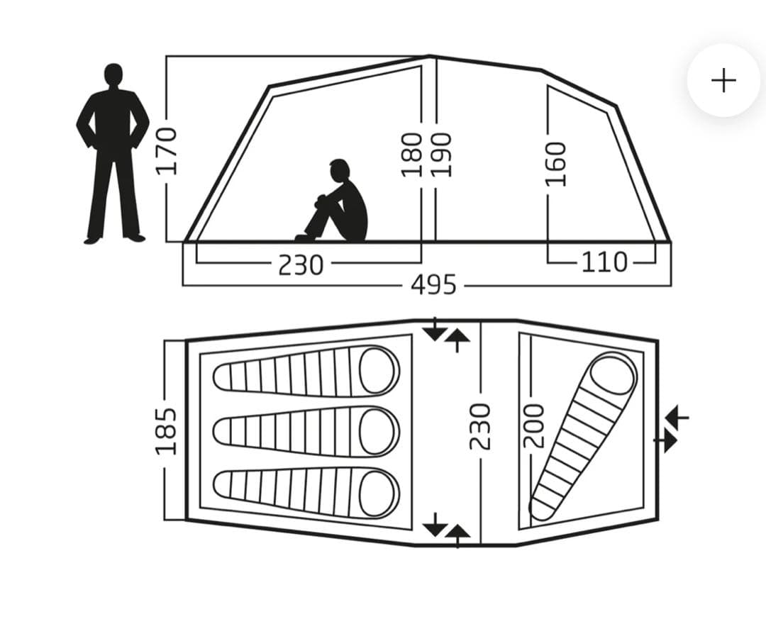 快適グッズ・旅行小物 REISA 4 PU TENT CASHEW/BROWN
