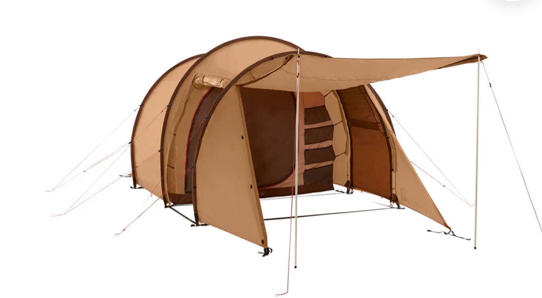 快適グッズ・旅行小物 REISA 4 PU TENT CASHEW/BROWN