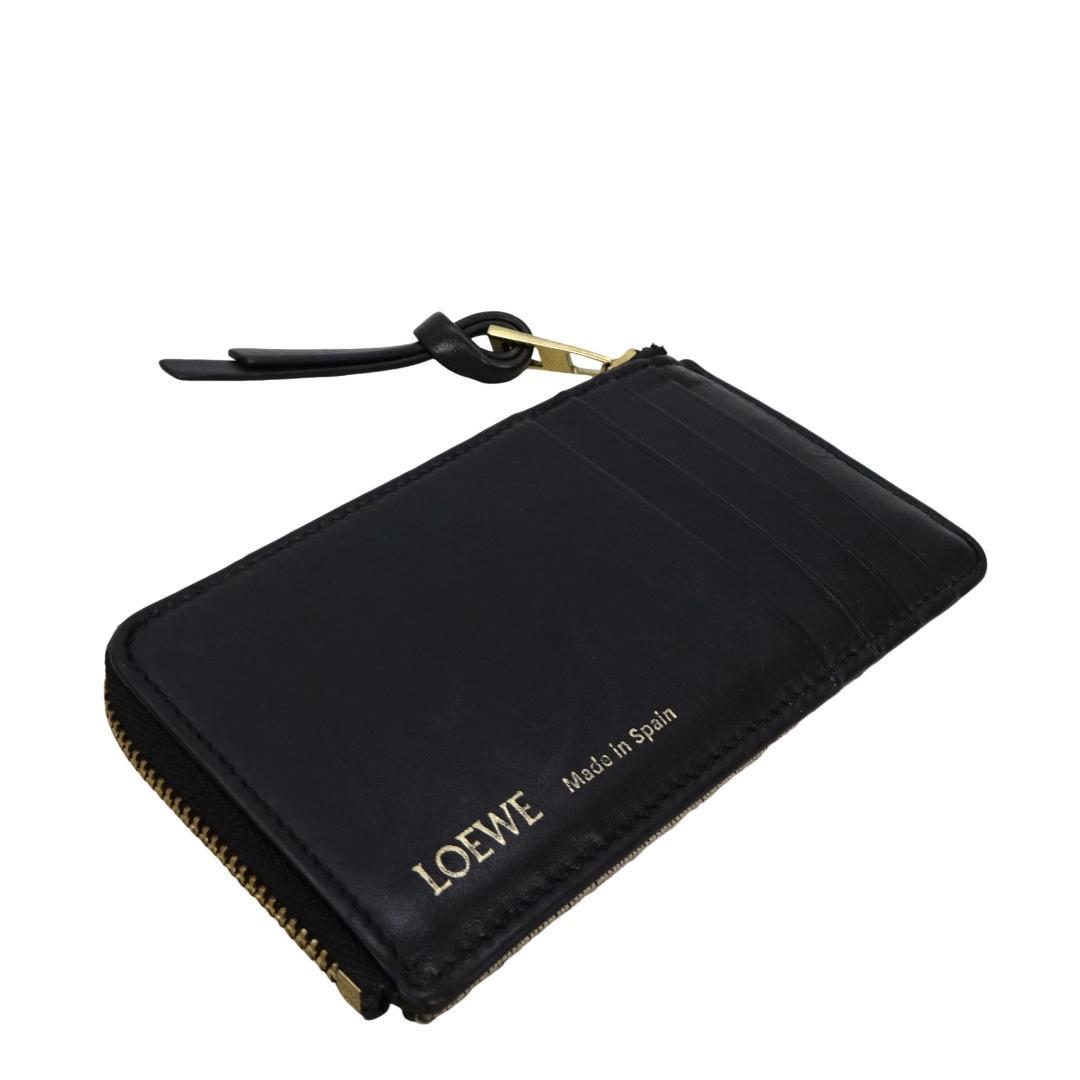 本物 ■ロエベ■アナグラム ミニ ウォレット カードケース ケース 財布