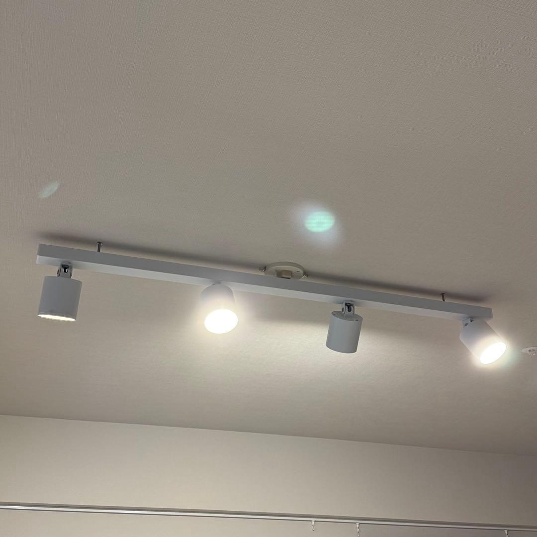 アートワークスタジオ グリッドプラス 4灯 ホワイト+シャンパンゴールド