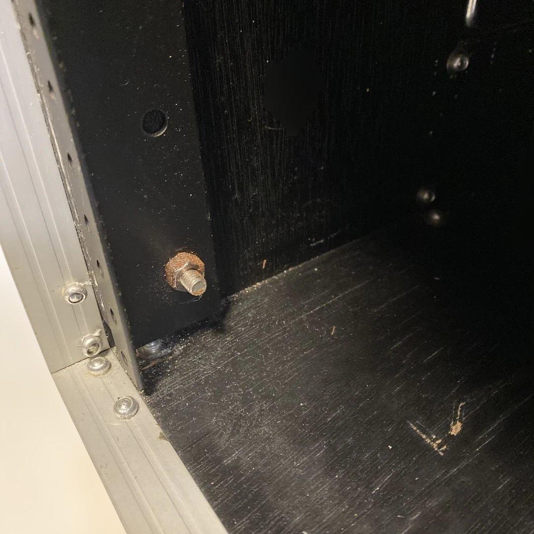 6U ラックケース ロング 奥行45cm 両側レール