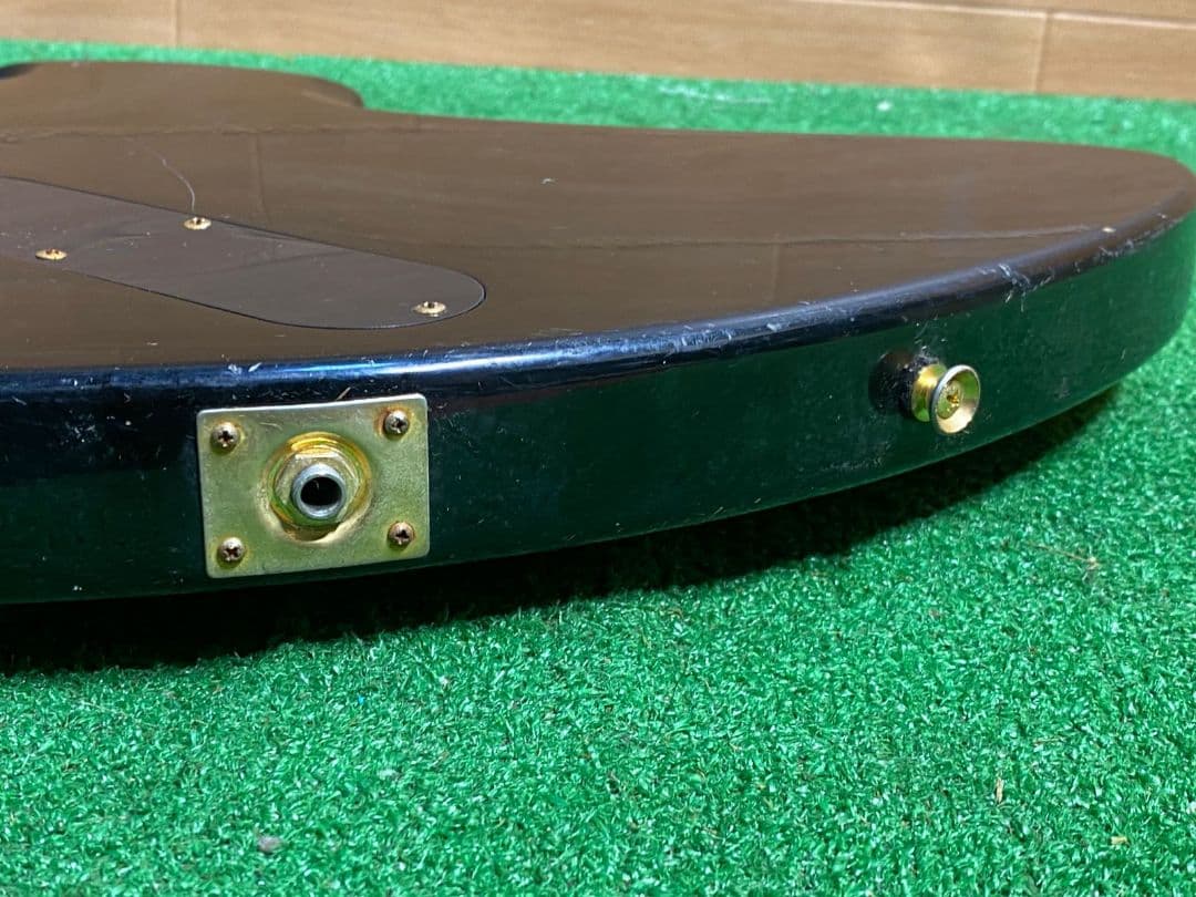 Kモデルギター ブラック 22フレット