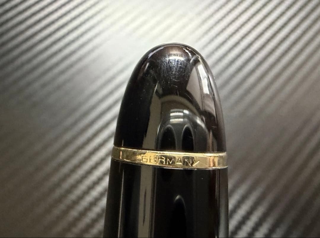 未使用に近い モンブラン 149 万年筆 14K 中白 M 中字