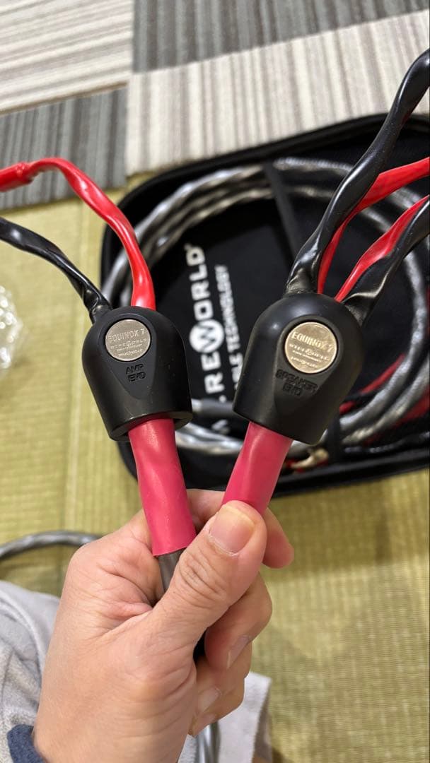 ワイヤーワールド スピーカーケーブルEquinox 7バイワイヤー