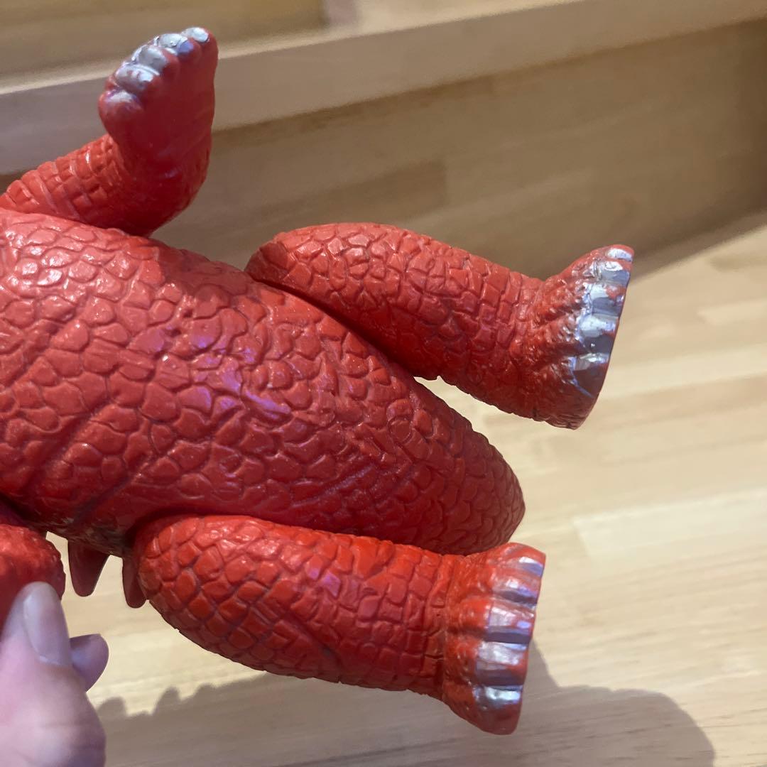 k*i様 希少 当時物 タカトク アンキロザウルス ソフビ 人形 パチ 怪獣 恐