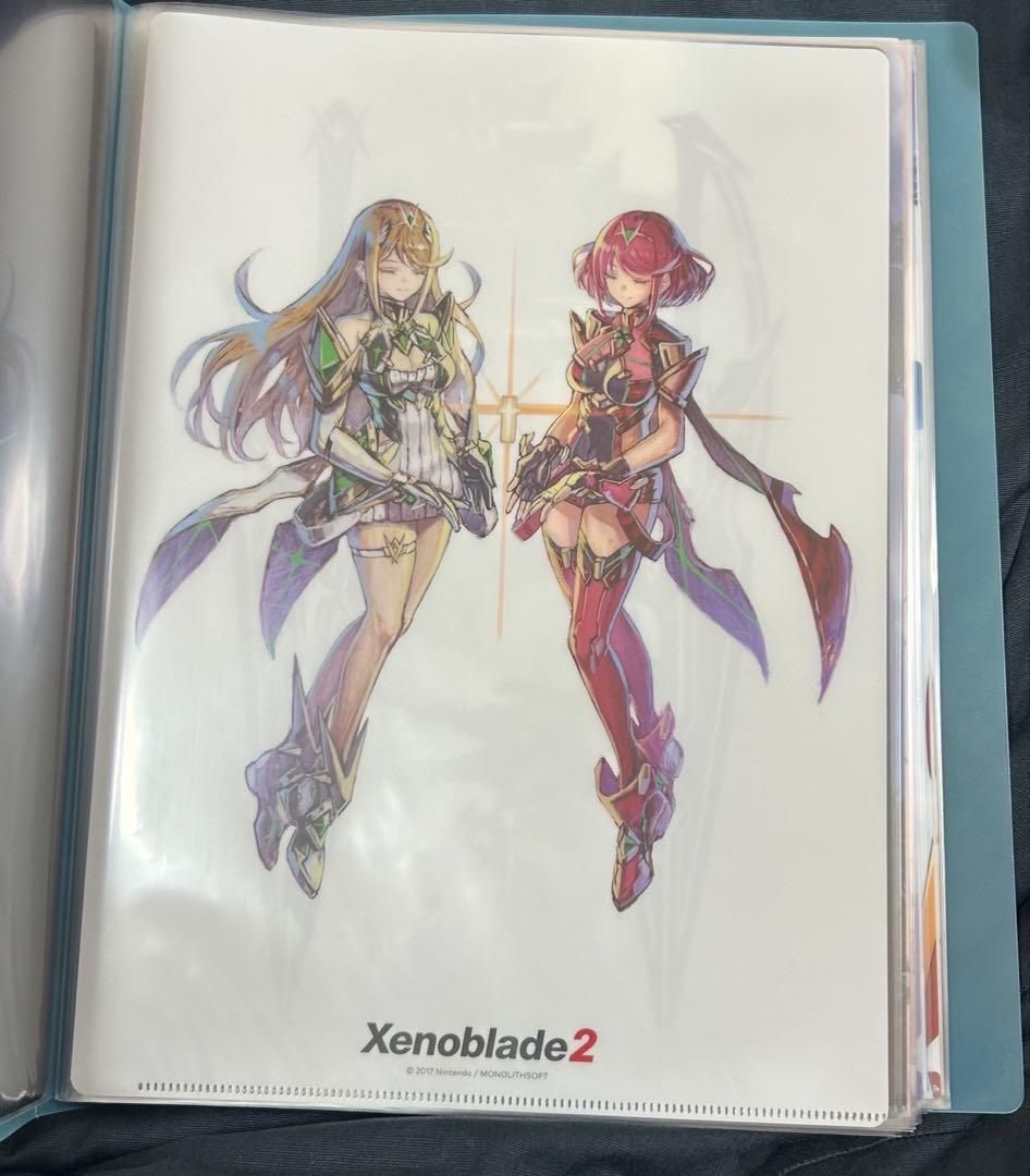 ゼノブレイド2 A4クリアファイル 4枚セット