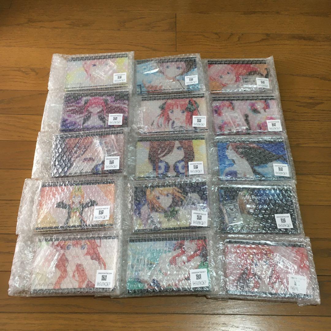 五等分の花嫁 スペシャル 場面写アクリルブロック15個コンプリートセット