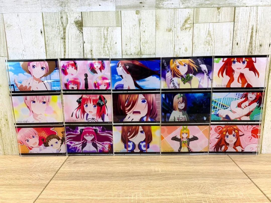 五等分の花嫁 スペシャル 場面写アクリルブロック15個コンプリートセット