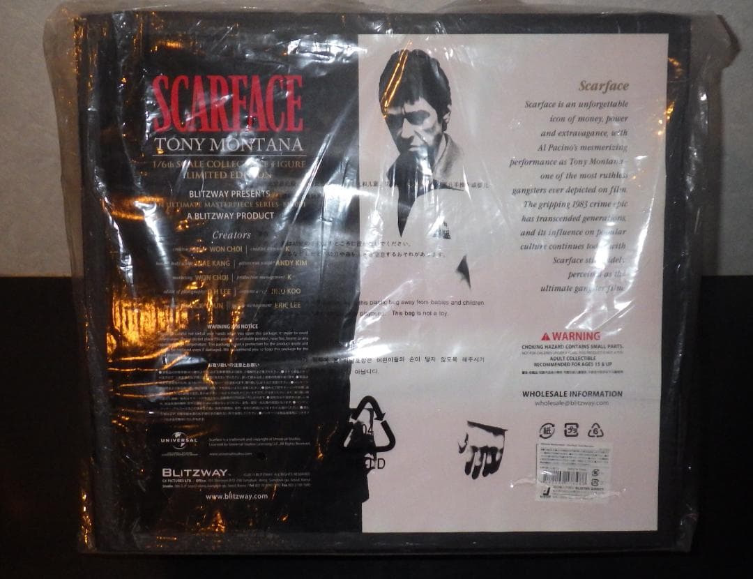その他 BLITZWAY SCARFACE TONY LIMITED EDITION