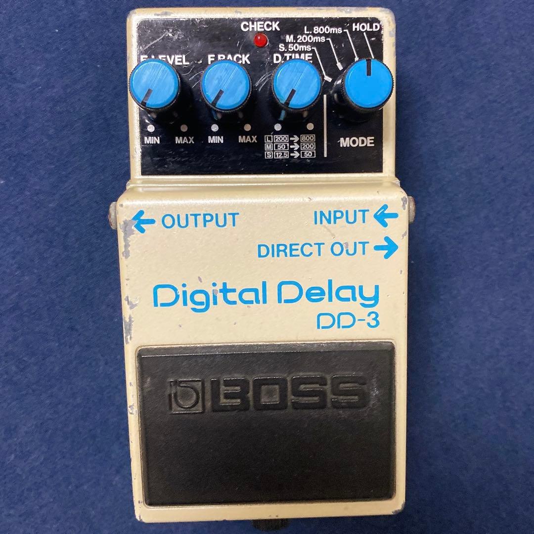 BOSS DD-3 ラベル青色（使用感あり）