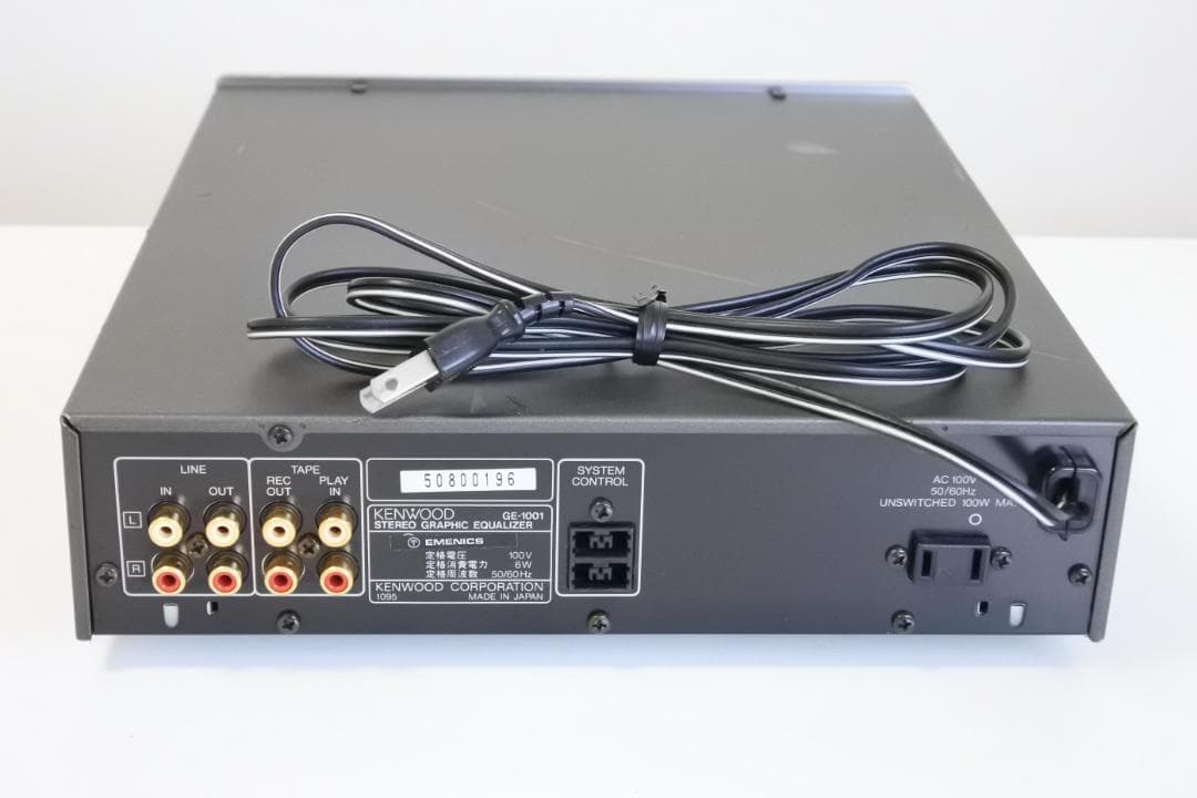 ■KENWOOD GE-1001　動作確認、クリーニング済■ 正常動作品