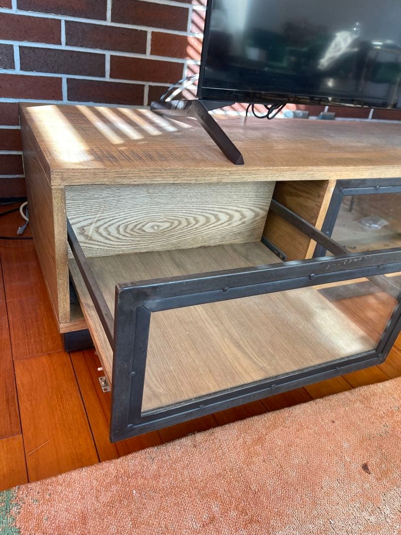 美品！ビンテージ・アンティークテレビ台65inch迄可能 アデペシュ