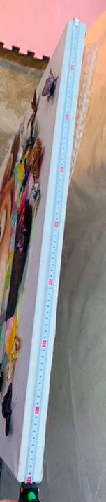 OKAY 男の子と蝶々　絵画