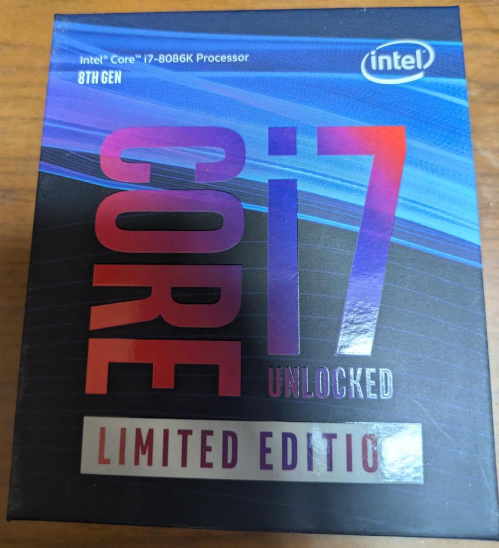 CPU Intel Core i7-8086K Limited Edition
