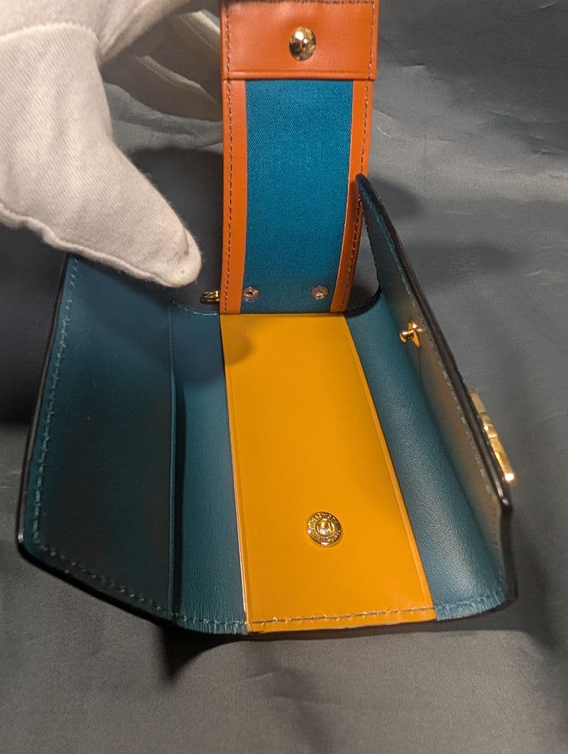 新品未使用 Vivienne Westwood牛革5連キーケース キーリング